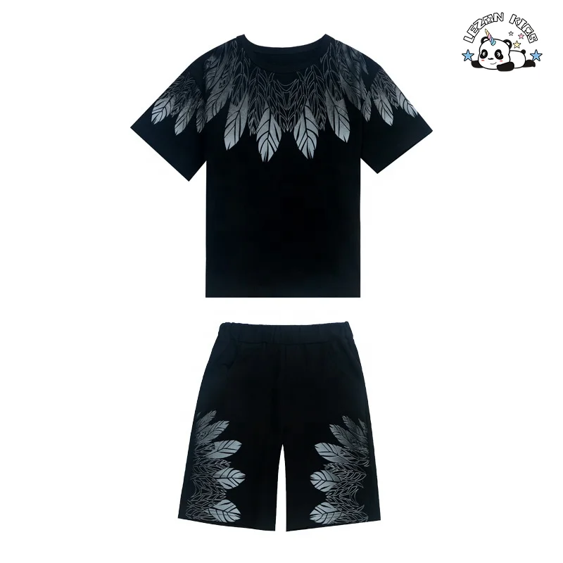 Baby Boys Sets Summer Kids Clothes Sets Short Sleeve T-shirt+Short Pants Sports Suits Children Clothing - Product Image