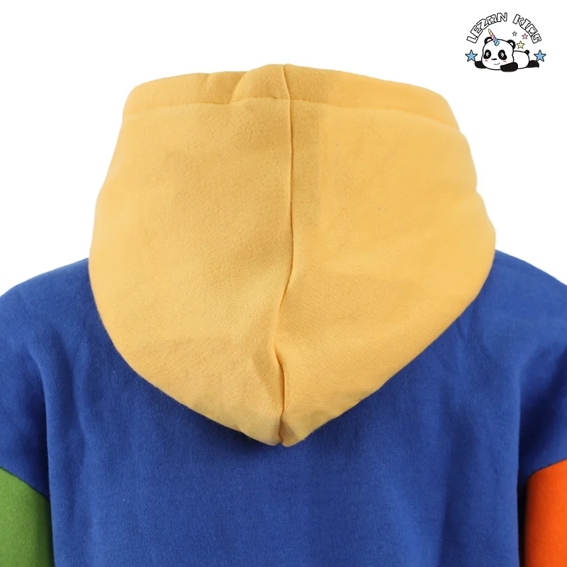 Customizable Boutique Stylish Color Block Private Label Baby Boys Clothes Sets Kids Fall Clothing Set - Product Image
