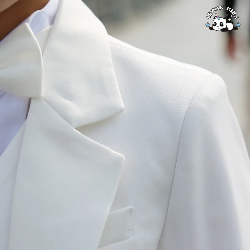 Conjunto de Terno de Duas Peças Personalizado para Crianças Meninos para Casamento e Apresentação de Piano - Product Image