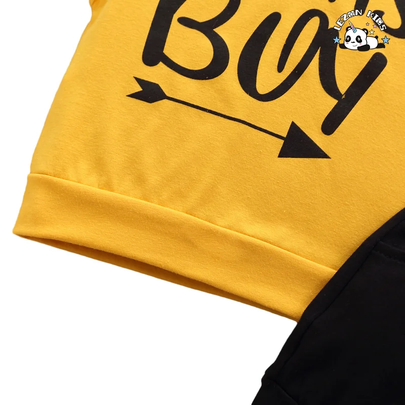 Factory Direct Price Sleeveless Hoodie Pullover Shorts Boys Clothing Sets for 4 to 12 Years Old - Product Image