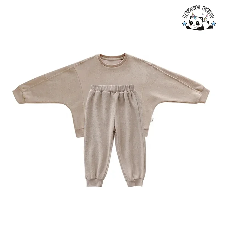 Venda quente de alta qualidade de manga longa Conjuntos de roupas infantis para meninos traje esportivo de outono para meninos