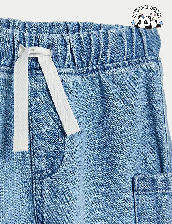 ODM Customized Autumn Kids Sets Organic Cotton Denim Pant Casual Kids Clothing Sets for Boys - Product Image