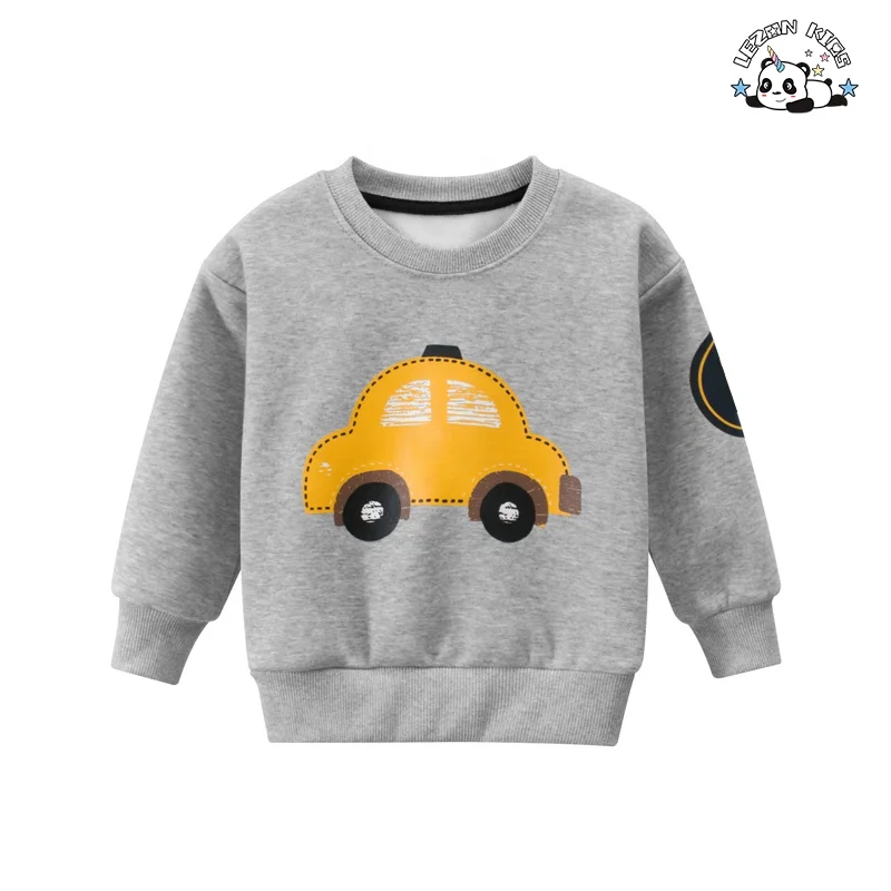 OEM Customizable Spring Autumn Boys Clothing Set Long Sleeve Fleece Boys Clothing Set Baby Boy Clothes - Product Image