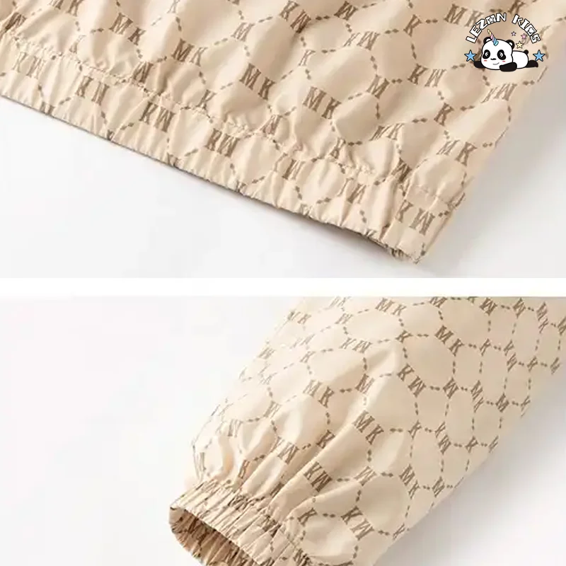 Conjunto de Roupas de Verão para Crianças com Calções Casuais e Proteção Solar com Manga Comprida e Capuz para Meninos - Product Image