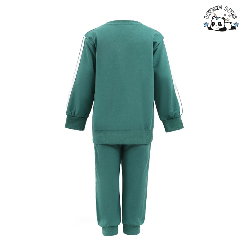Wholesale Children Clothing Set Autumn Cotton Sweatshirt and Jogger Boys Clothing Set - Product Image