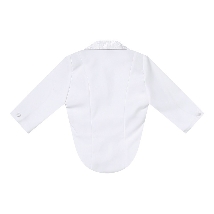 Conjuntos de Smoking Formal Personalizáveis para Meninos por Atacado - Terno de Três Peças para Crianças para Desempenho e Apresentação com Mangas Longas - Product Image