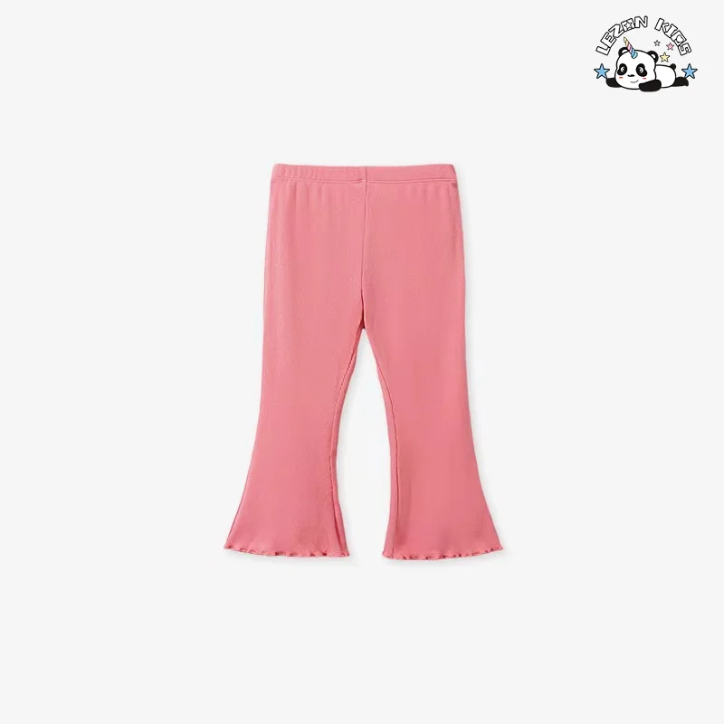 Customizable Hot Sale Spring 100% Cotton Casual Long Sleeve Letter Print Girls Clothing Sets for 2 to 14 Years Old - Product Image