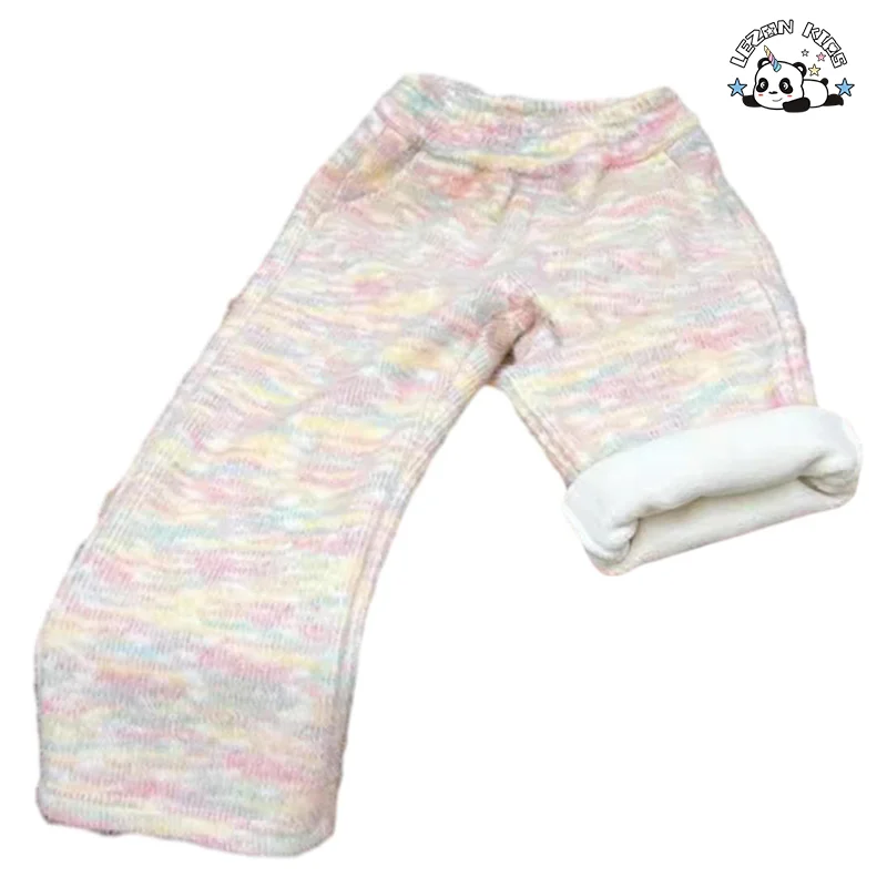 Customizable New Style Kids Autumn Winter Suit Velvet Thincked Fashion Jackets Pants Girls Set - Product Image