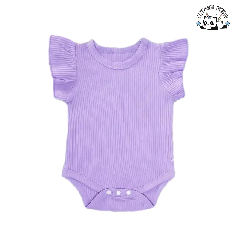 Customizable OEM ODM Summer Children Girls Cotton Top Shirt Sweet Girls Clothing Set - Product Image