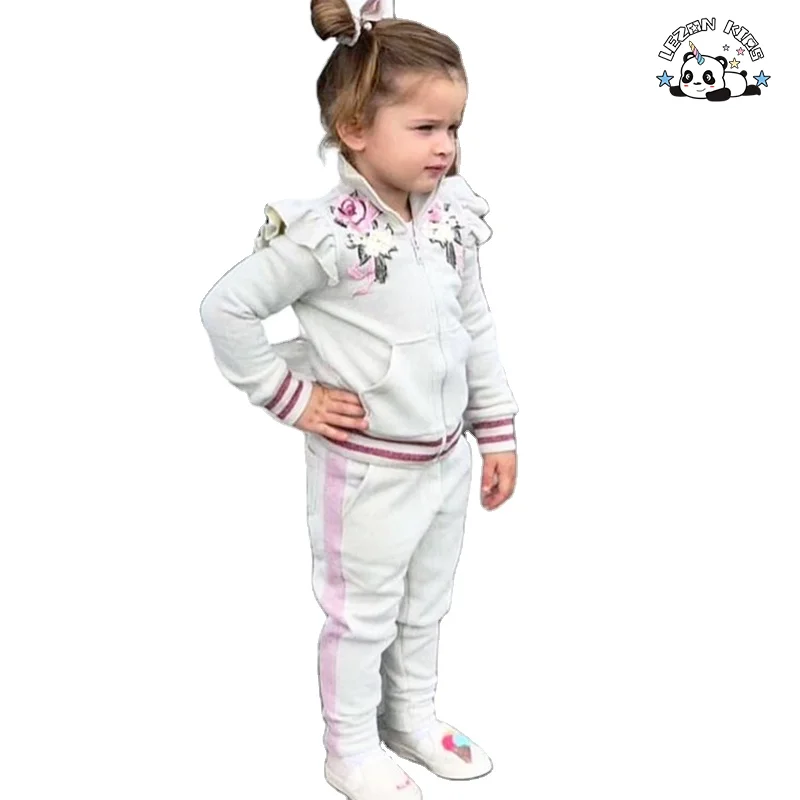 Customizable Parent-child Clothing Kids Clothing Cotton Blend French Terry Women Tracksuit - Product Image