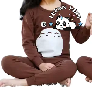 Customizable Universal Cute Underwear Set Boys Girls 100% Cotton Cartoon Sweater Baby Kids Clothes - Product Image