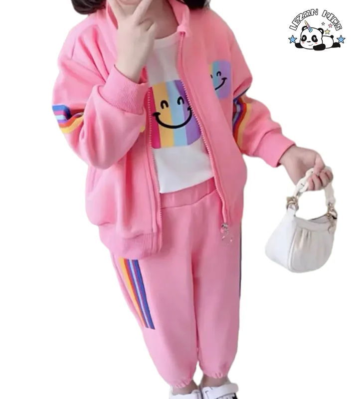 Conjunto de Roupas de Boutique Personalizadas para Meninas Fofas Estampas de Tecido Casual para Crianças de 2 a 14 Anos T - Product Image