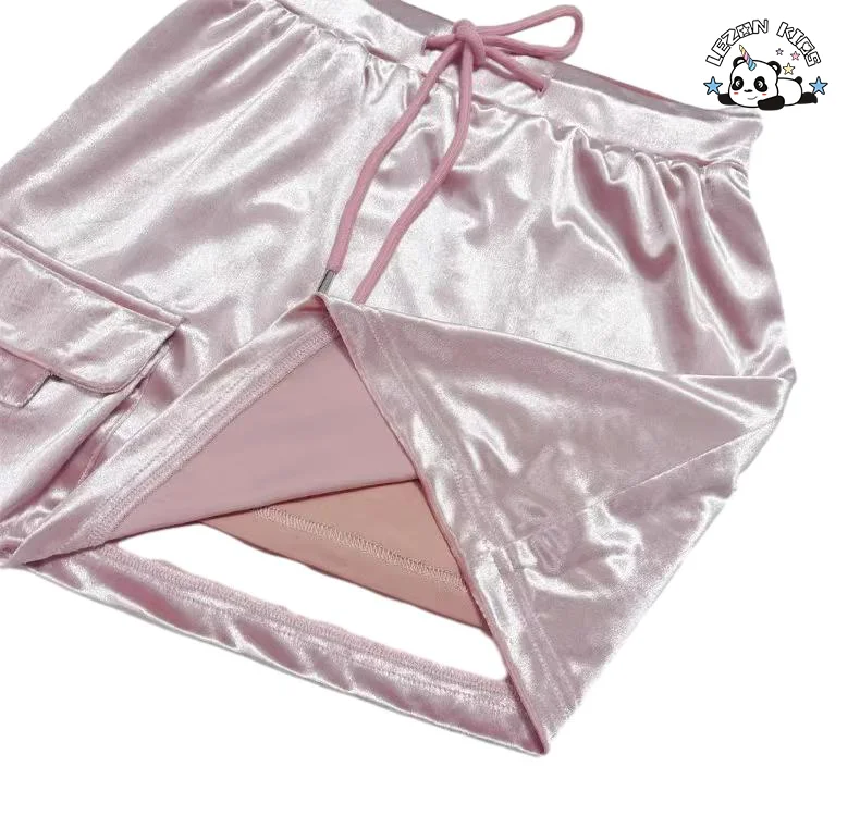 Conjunto de Roupas de Primavera Personalizadas para Crianças - Casaco com Capuz de Veludo e Saia Conjuntos de Roupas para Meninas - Product Image