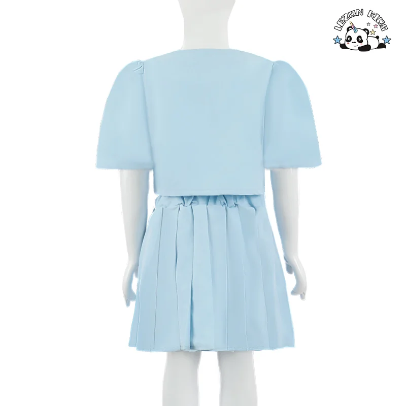 Factory Direct Price Custom Beautiful 3pcs Outfit Girls Boutique Clothing Sets for Summer - Product Image