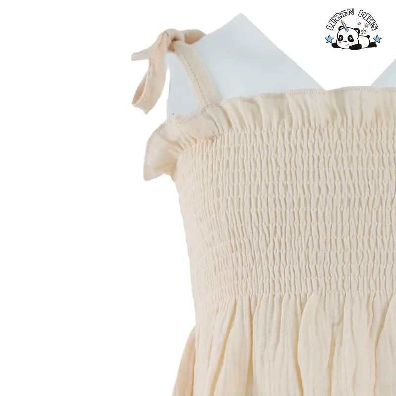 Conjunto de Roupas de Meninas com Alças Finas e Cor Pura, Camiseta e Calça Macia, Preço Direto da Fábrica, Fofo - Product Image