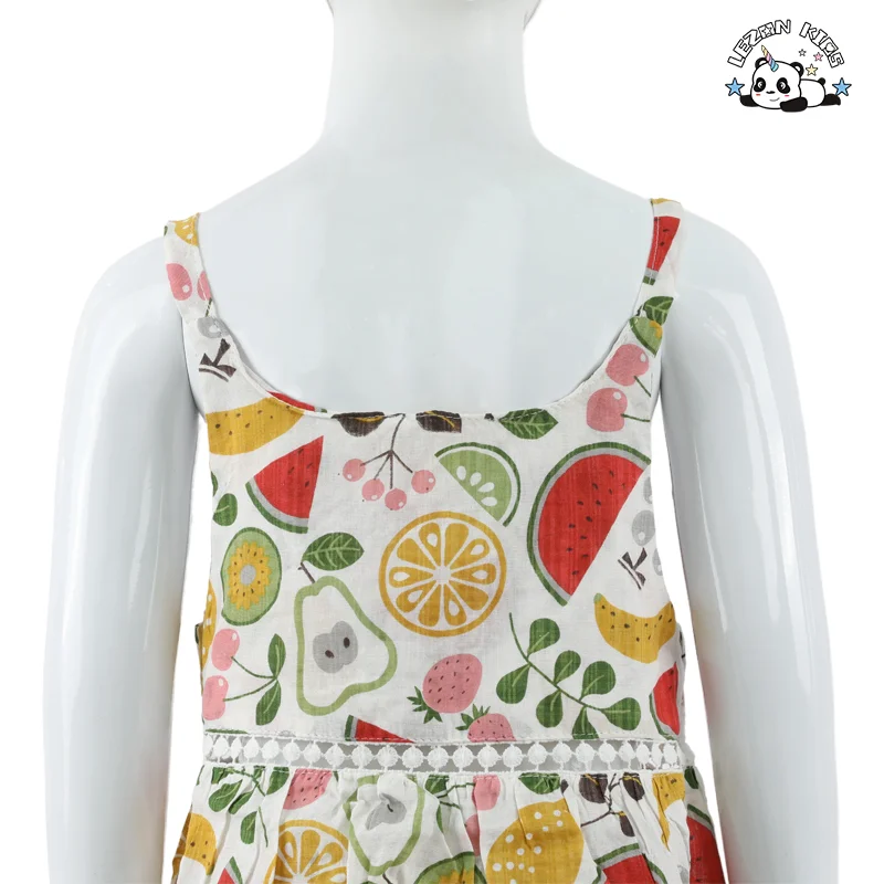 Floral Strap Tops Shorts Outfits Baby Girls Summer Clothes Sleeveless Set Children Clothes Kids Girls Clothing Set - Product Image