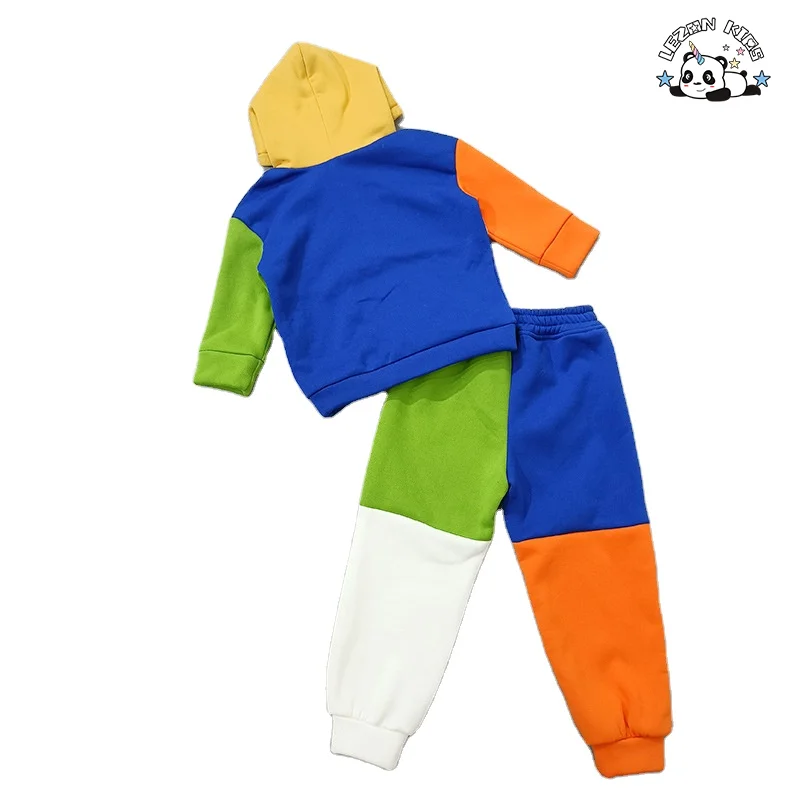HAPA Customize Children Tracksuit Colorful Hoodie Jogger Kids Clothing Set for Boys Girls - Product Image
