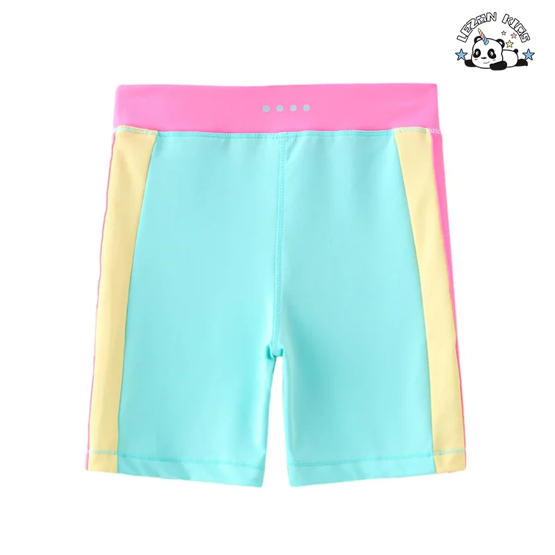 New Printing Vest and Short Legging Two Pieces Girls Biker Jogger Clothing Set Short for Summer - Product Image