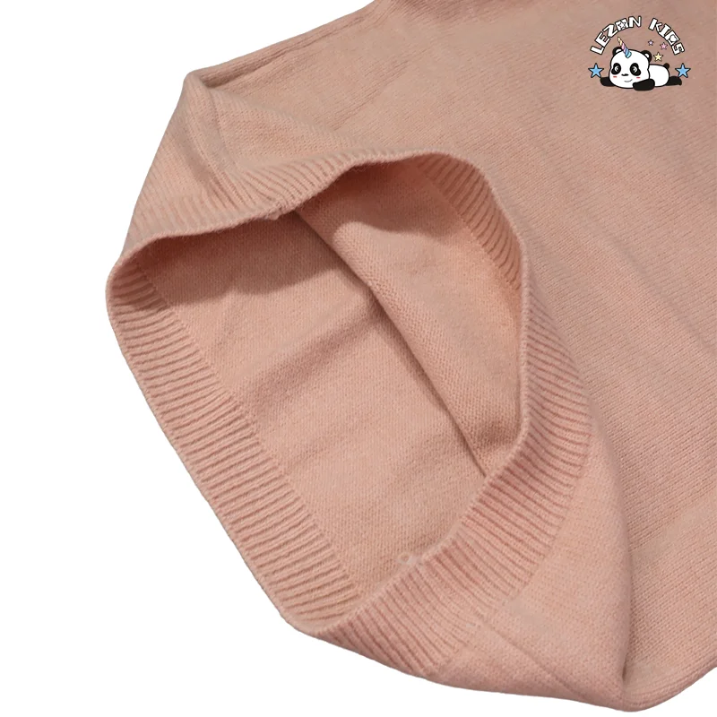 Two Pieces Long Sleeve Soft Knitting Pullover Sweater With Tutu Skirt Toddler Girl Winter Clothing Sets - Product Image