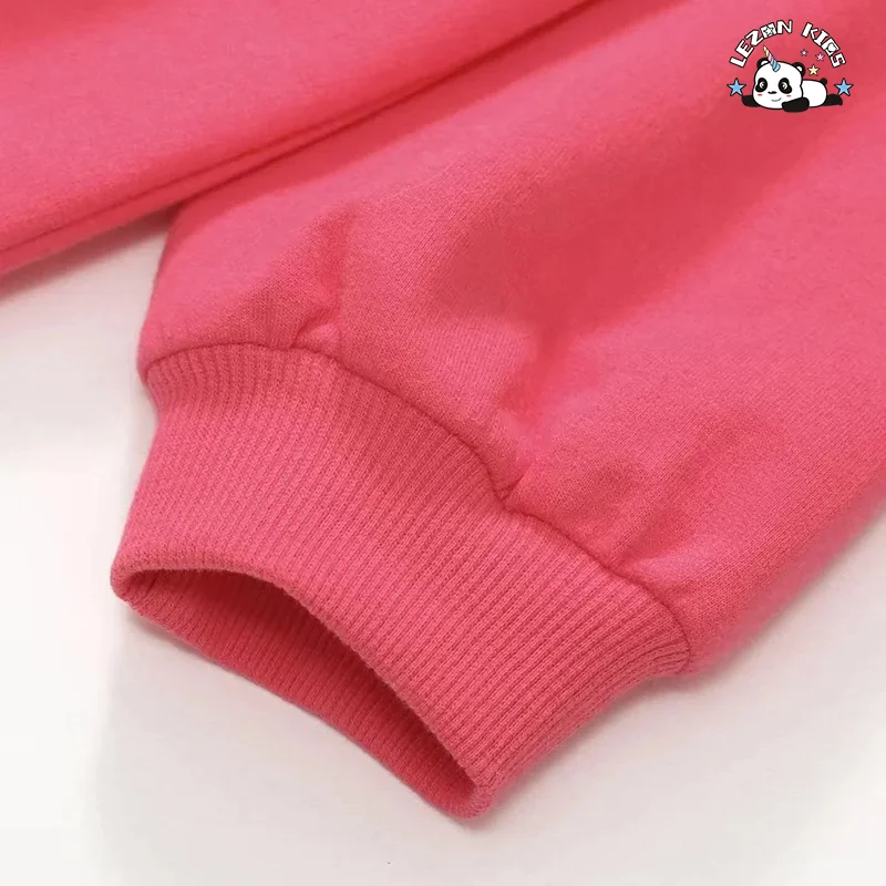 Wholesale Customization casual long sleeve and pants little cute girls clothing sets for spring - Product Image