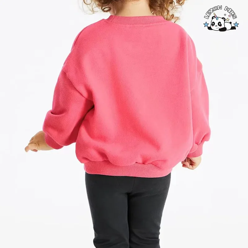 Wholesale Customization casual long sleeve and pants little cute girls clothing sets for spring - Product Image