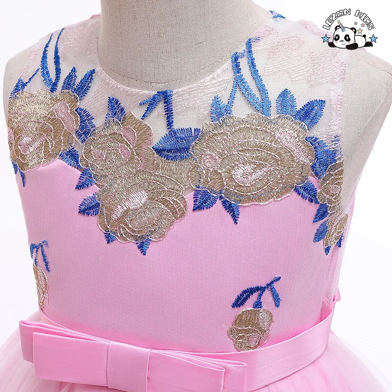 Vestidos de Damas de Honra para Adolescentes de 2022 para Festa de Casamento Vestido de Baile Infantil Princesa - Product Image