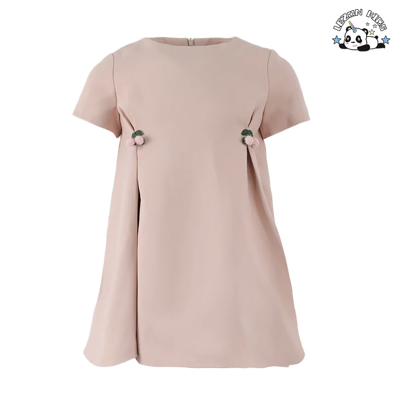 Roupas infantis vestido de princesa para meninas Rosa Vestido de noiva para meninas aniversário noite