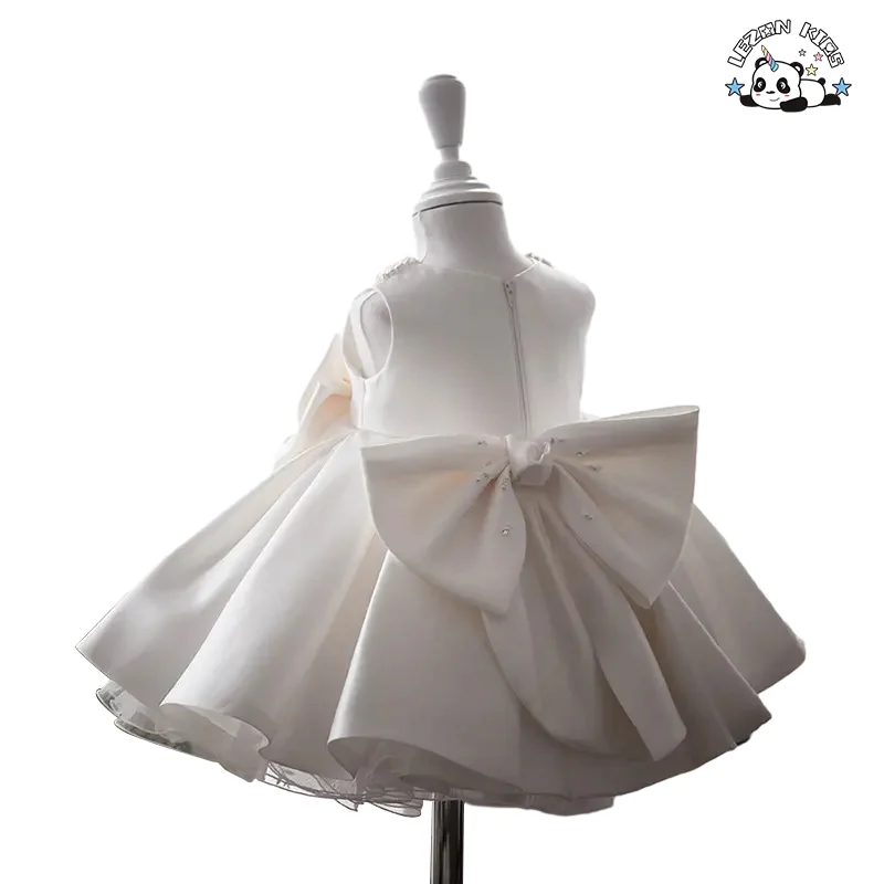 Children's princess dress new year old dress baby girl host evening dress trendy young girls clothes for summer - Product Image