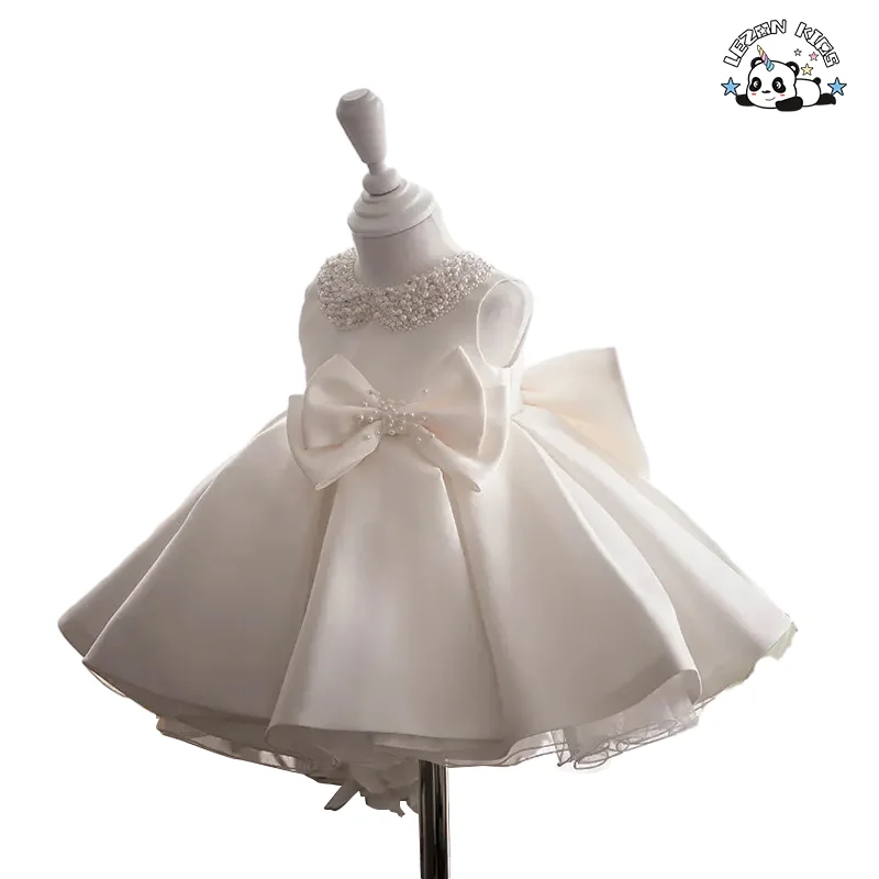 Children's princess dress new year old dress baby girl host evening dress trendy young girls clothes for summer - Product Image