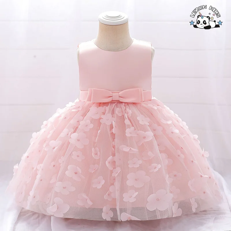 Children's wear Summer Princess dress new baby's first birthday dress sundress girl catwalk dress - Product Image