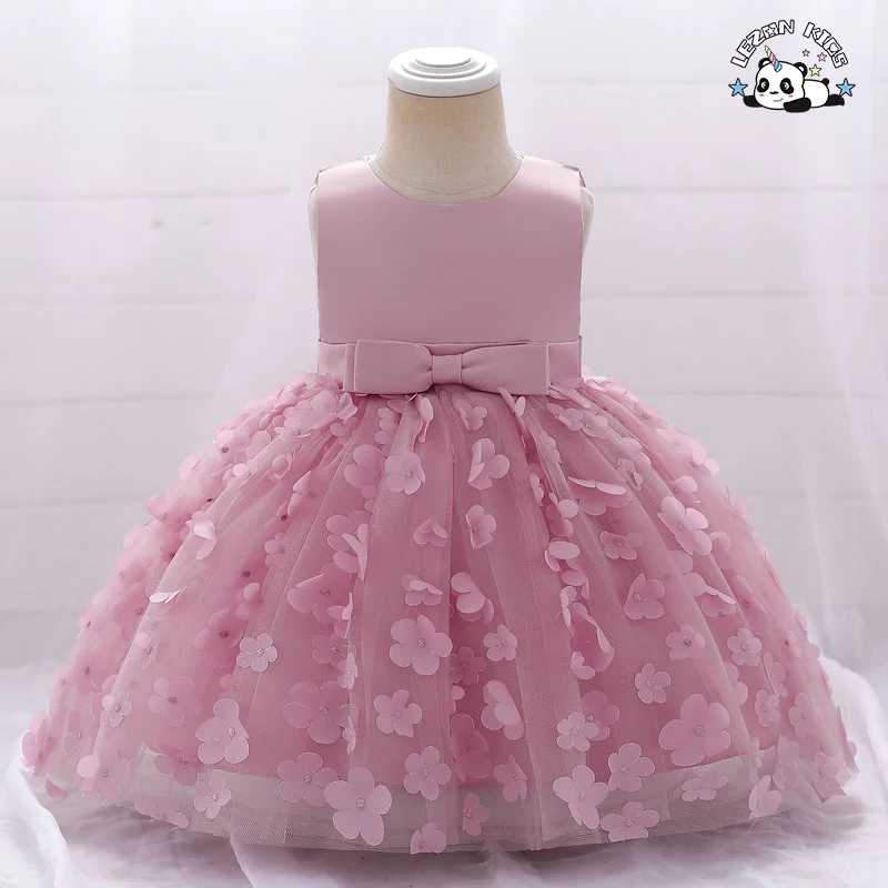 Children's wear Summer Princess dress new baby's first birthday dress sundress girl catwalk dress - Product Image