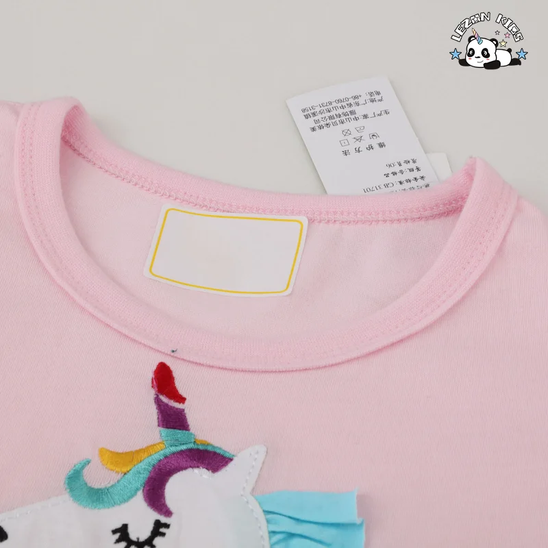 Custom Designs Cotton Girls Unicorn Dress Tutu Latest Children Dress - Product Image