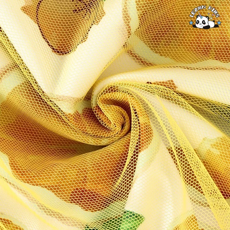Vestido de alça personalizado para meninas no verão ODM Crianças 2-14 anos estilo ocidental mangas curtas vestido de tule para meninas - Product Image