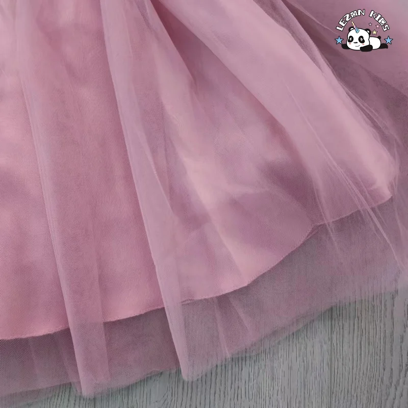 Vestido de Baile de Verão de Alta Qualidade Personalizável para Meninas com Lantejoulas para Festa de 2 a 14 Anos - Product Image