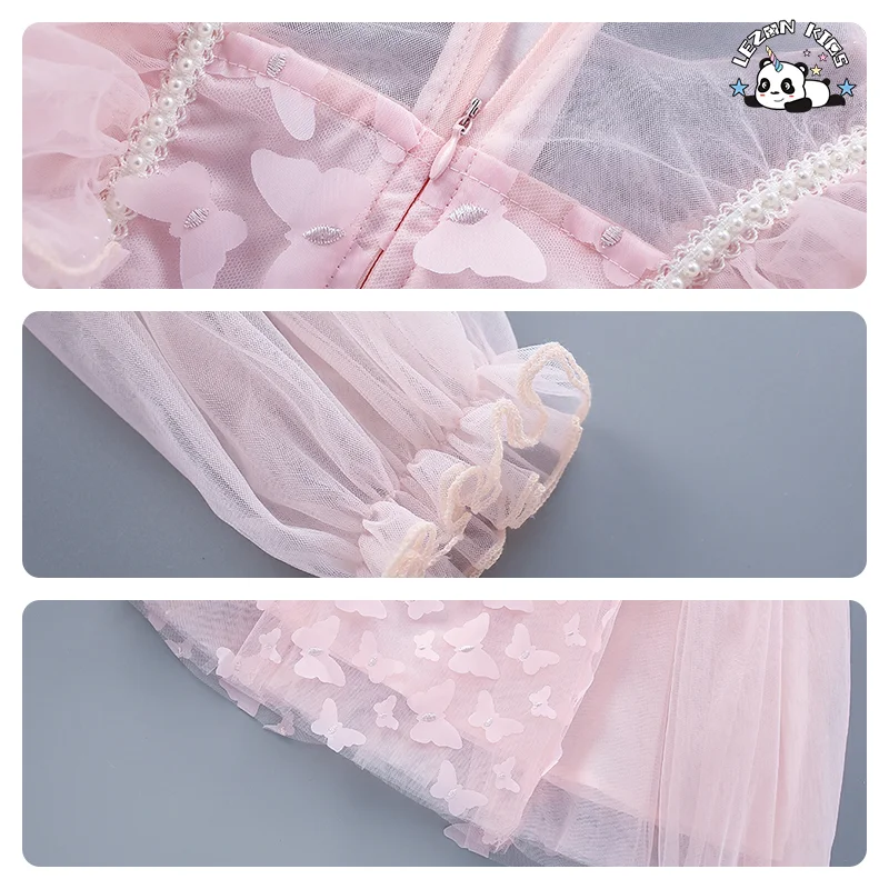 Customizable High Quality Tulle Dresses Girls 2-14 Years Fairy Birthday Princess Dress for Girl - Product Image