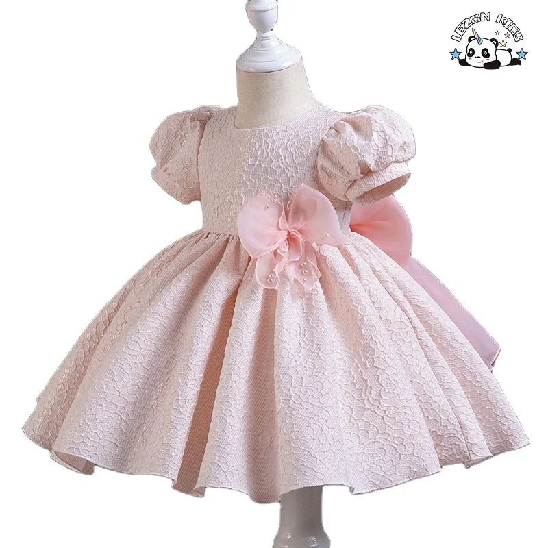 Vestido de festa personalizável OEM ODM para meninas, princesa colorida, fantasia infantil, vestido puff para crianças