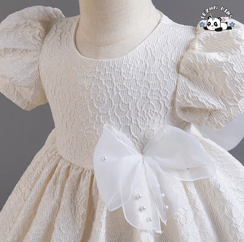 Vestido de festa personalizável OEM ODM para meninas, princesa colorida, fantasia infantil, vestido puff para crianças - Product Image