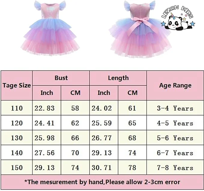 Vestido de festa de casamento de lantejoulas rosa personalizado para meninas com babados e renda - Product Image