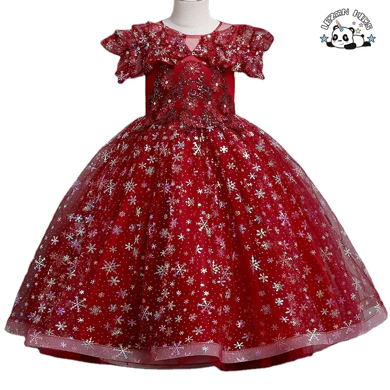 Flower Girl Dress High Quality Durable Using Various Girls Casual Elegant Print Summer Embroidered Cotton Embroidery OEM Style
