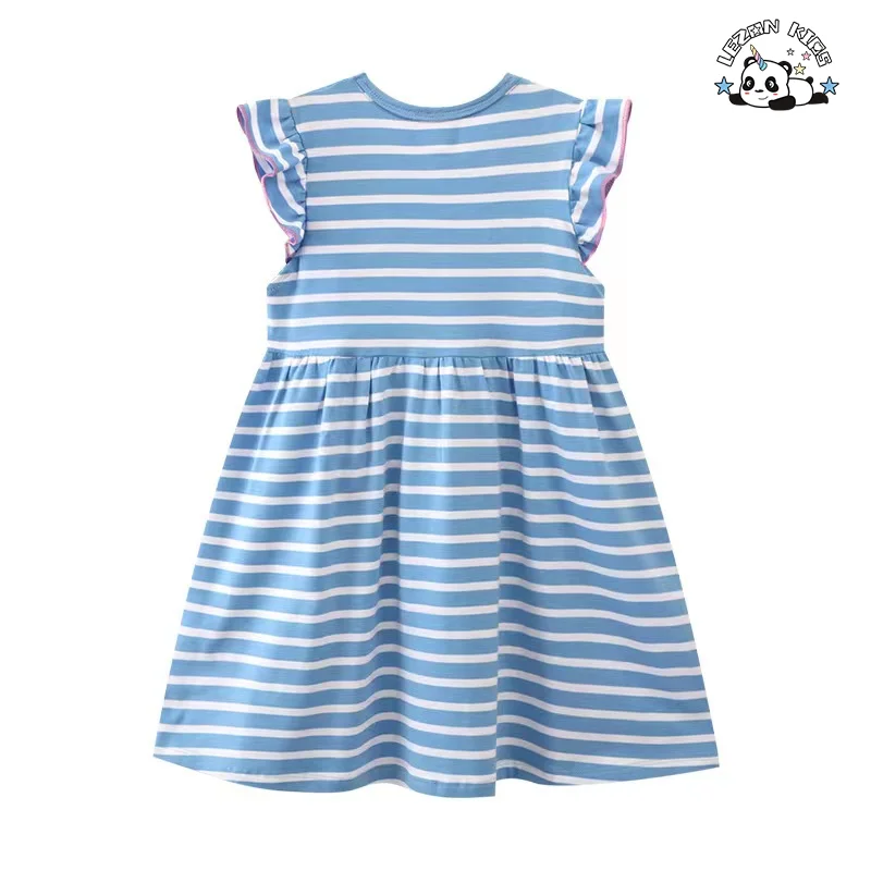 Hot Sale Thickness Cotton Custom Birthday Party Dress Up Clothing for 2 to 14T Children - Product Image