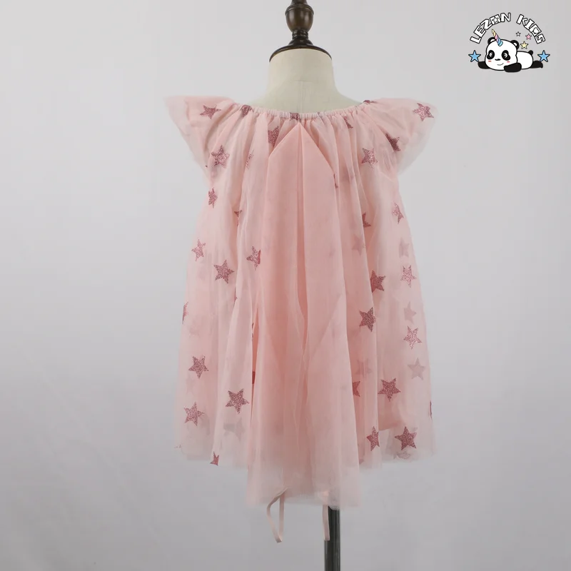 New Fashion Sleeveless Tutu Princess Clothing unicorn Embroidery Craft Summer Party Girls Dress - Product Image