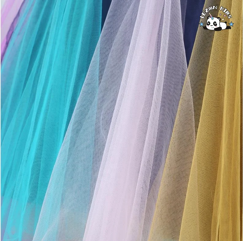 Novo Vestido de Arco-íris de Verão da Moda Vestidos Casuais Sem Mangas para Crianças de 2 a 14 Anos - Product Image