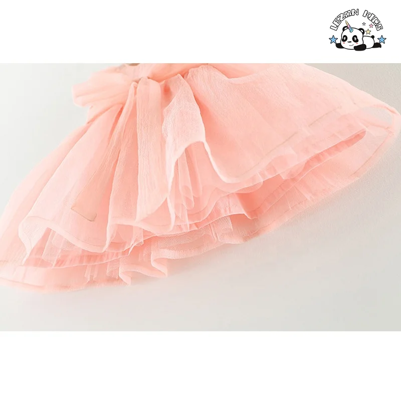OEM Baby Clothing Mesh Tutu Dress Kids Mesh Party Dress Evening Party Princess Dress for Kids - Product Image