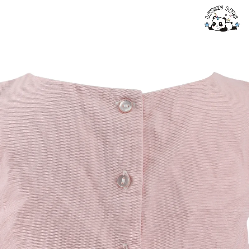 Vestido Tule Tutu Personalizável OEM para Meninas sem Mangas e Respirável, Vestido de Tule Fofo para 2-14T - Product Image