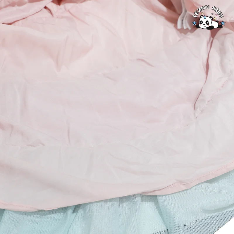 Vestido Tule Tutu Personalizável OEM para Meninas sem Mangas e Respirável, Vestido de Tule Fofo para 2-14T - Product Image