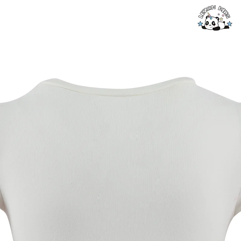 OEM Customizable Party Kid Dress Summer Casual Short Sleeve O Neck Girls Sequin Dresses for 2-14T - Product Image
