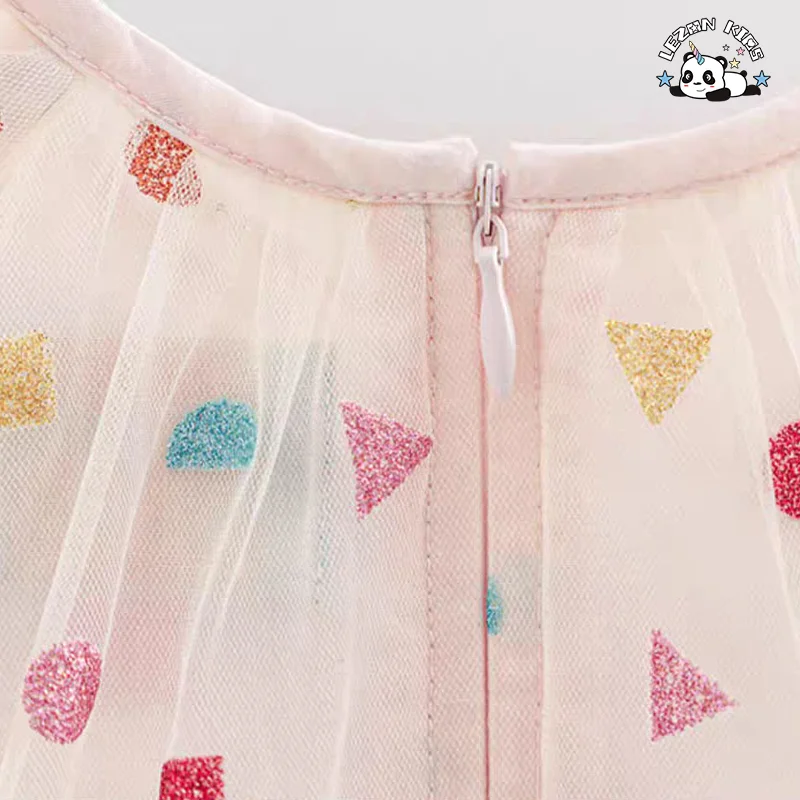 OEM Personalizável Atacado Novo Produto Cute Manga Longa Impressão de Padrão Frock Design Vestidos para Crianças Meninas - Product Image