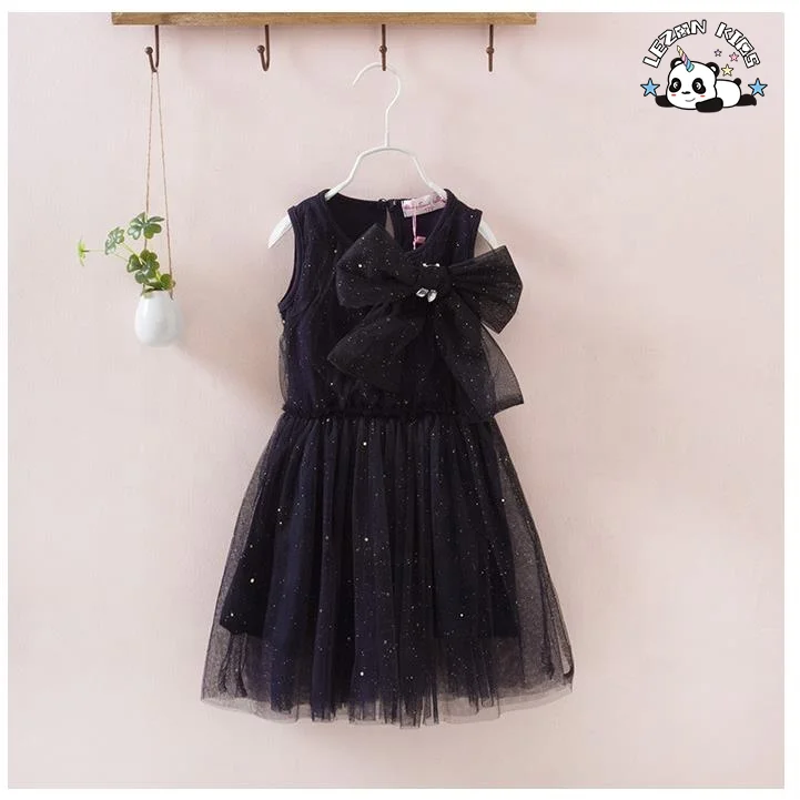 OEM Girls Mesh Tutu Dress Kids Butterfly Mesh Party Dress Evening Party Princess Dress for Kids - Product Image
