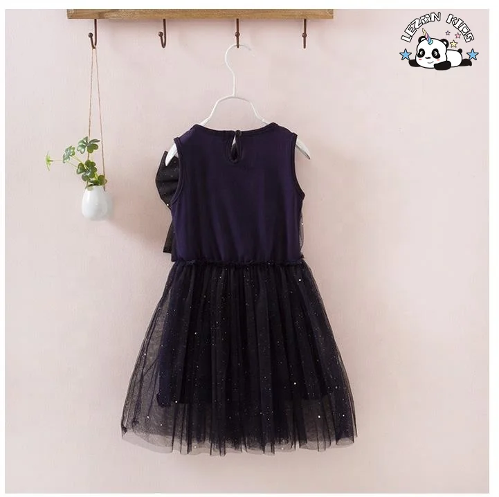 OEM Girls Mesh Tutu Dress Kids Butterfly Mesh Party Dress Evening Party Princess Dress for Kids - Product Image