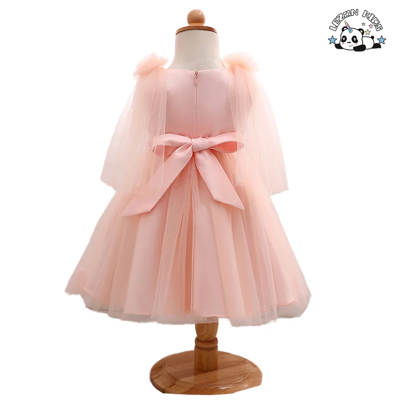Princess Dress Kids Toddler Baby Children Clothing Party Birthday Wedding Summer Short Sleeve Casual Girls Dress
